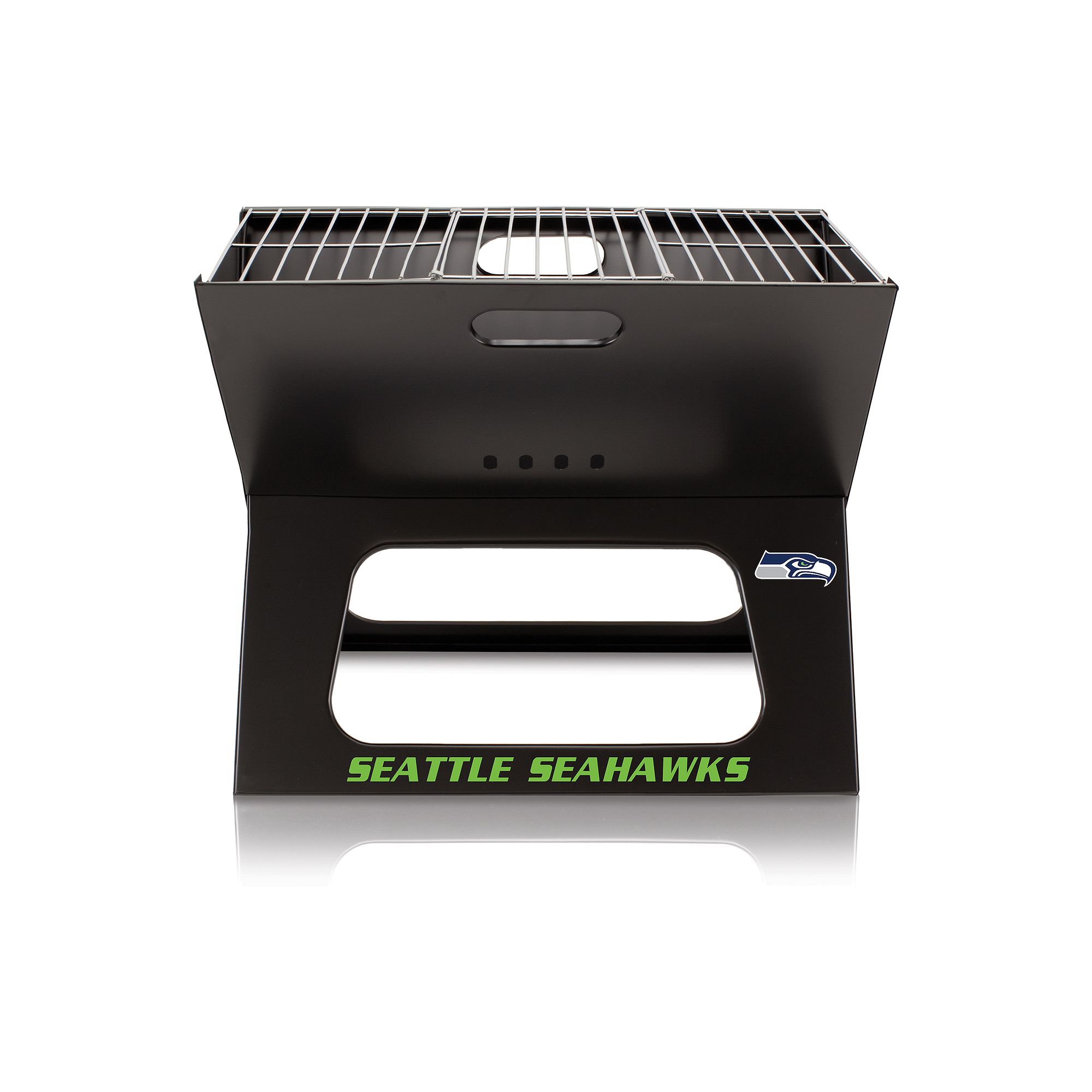Seattle Seahawks Portable X-Grill, Black