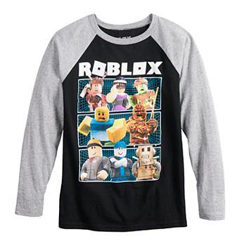 Boys 8 20 Roblox Raglan Tee Kohls - roblox shirt kohls
