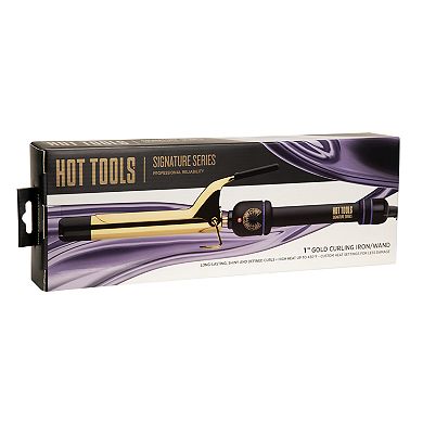 Hot Tools Signature Series 1" Gold Curling Iron