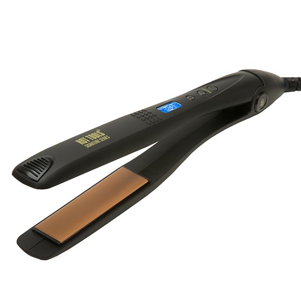 Hot Tools Signature Series 1 Tourmaline Ceramic Digital Salon Flat Iron