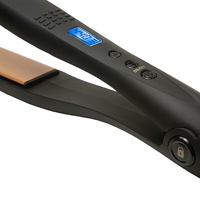 Hot tools 1 digital salon flat iron ceramic tourmaline hotsell