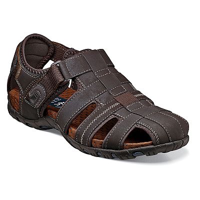 Nunn Bush Leather Ankle Strap Fisherman Sandals Amazon.com | Nunn Bush, Men, Lauguna Closed Toe Fisherman  main image 4
