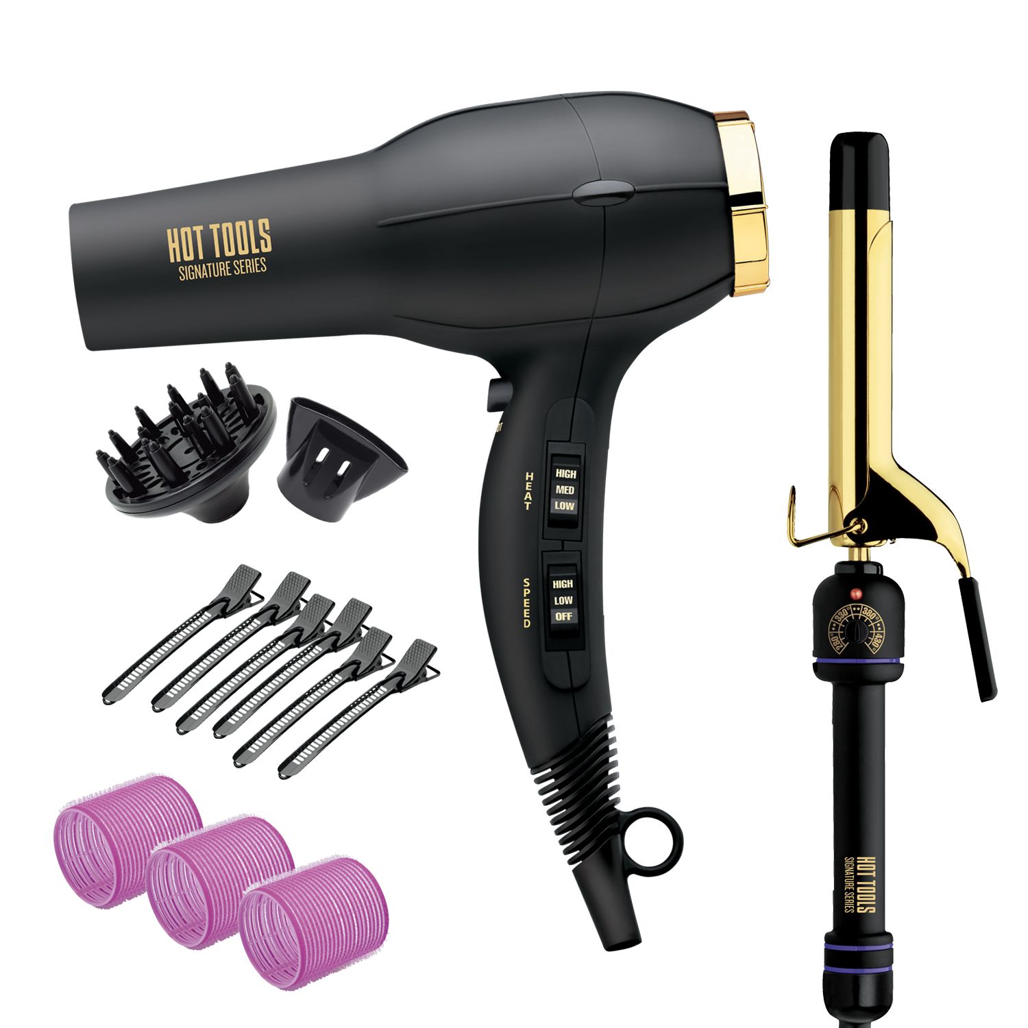 hot tools hair dryer