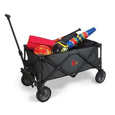 Picnic Time Louisville Cardinals Portable Utility Wagon