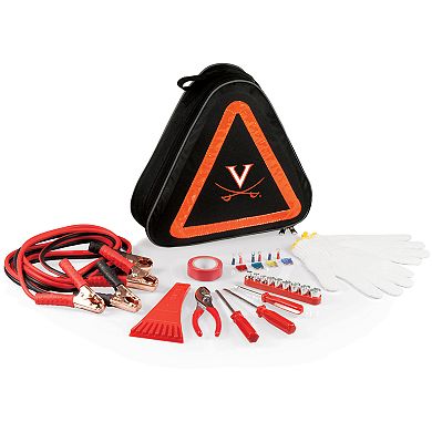 Virginia Cavaliers Roadside Emergency Car Kit