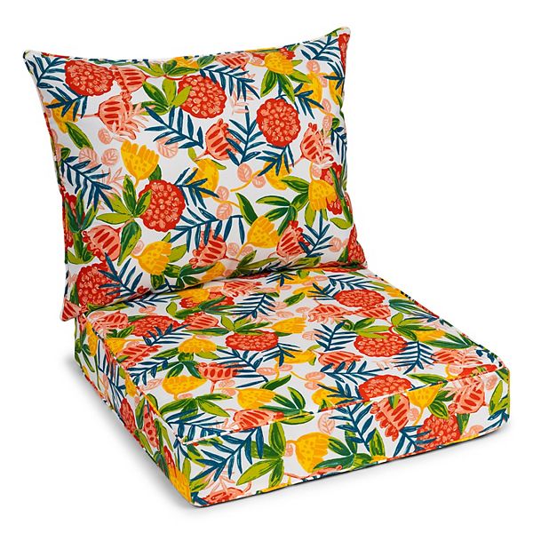 Outdoor chair cushions one online piece seat and back