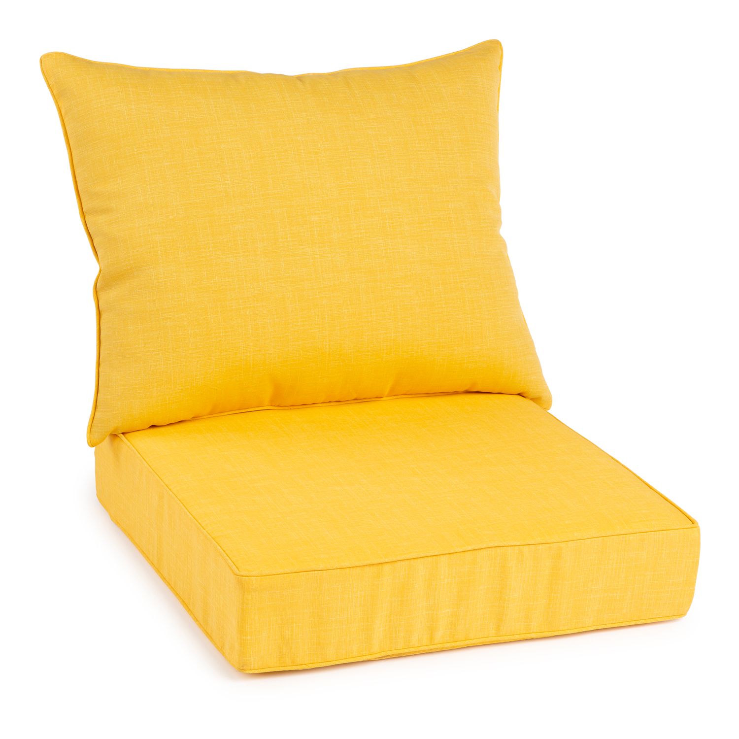 yellow seat pads