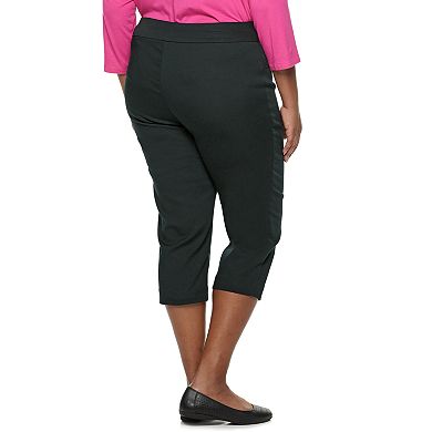 Plus Size Croft & Barrow® Pull-On Capris