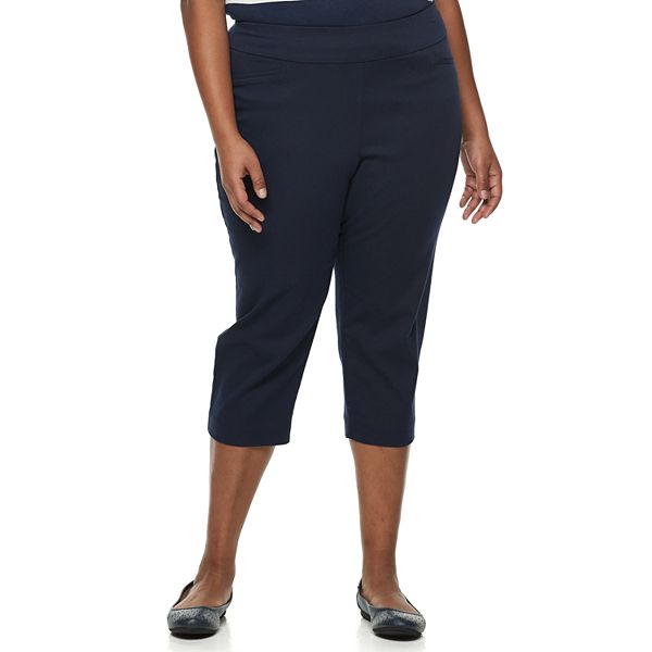 Plus Size Croft & Barrow® Pull-On Capris