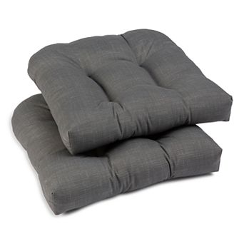 Sonoma Goods For Life® Indoor Outdoor 2 pc Single Wicker Chair Cushion Set