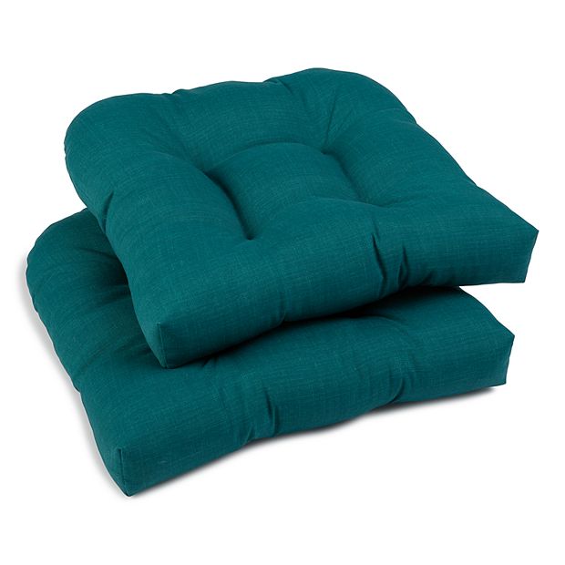 NIP Set Of (2) Reversible IndoorOutdoor Seat Cushions