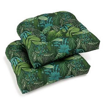 Sonoma Goods For Life® Indoor Outdoor 2 pc Single Wicker Chair Cushion Set