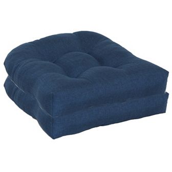 Sonoma Goods For Life® Indoor Outdoor 2 pc Single Wicker Chair Cushion Set
