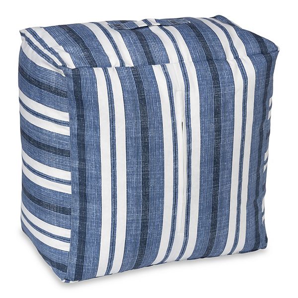indoor outdoor square pouf