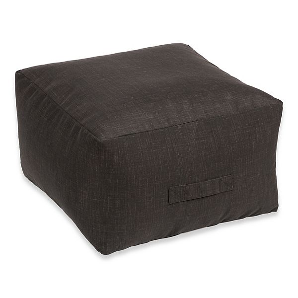 Sonoma Goods For Life® Indoor Outdoor Square Pouf - Forged Iron (POUF)