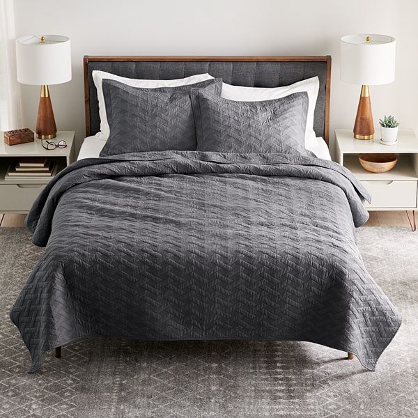 Sonoma Goods For Life Cotton Geo Quilt or Sham