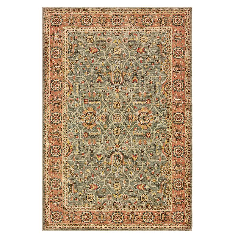 StyleHaven Telfair Regency Rug, Blue, 5X7.5 Ft