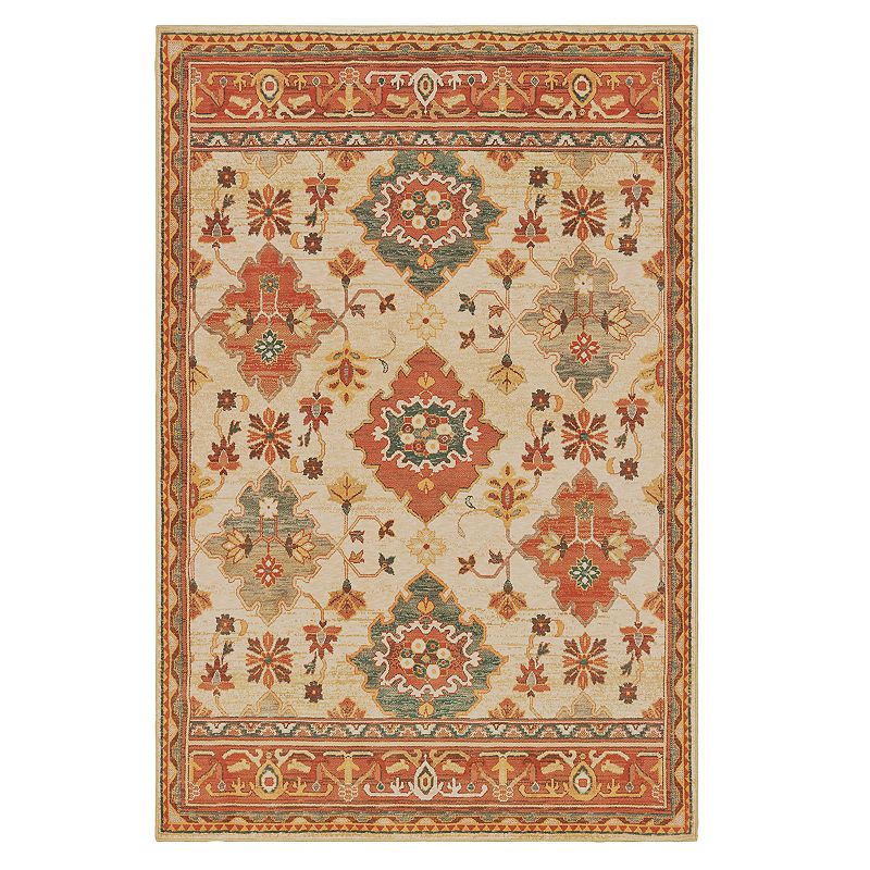 StyleHaven Telfair Imperial Rug, White, 8X11 Ft
