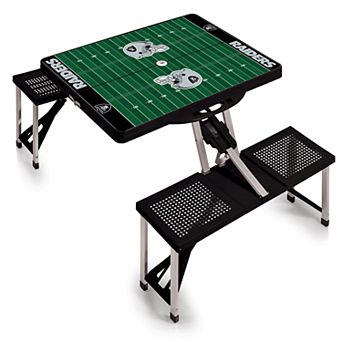 Oakland Raiders Portable Sports Field Picnic Table