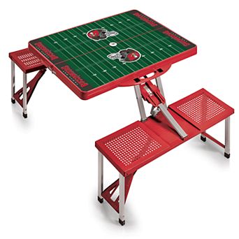 Tampa Bay Buccaneers Portable Sports Field Picnic Table