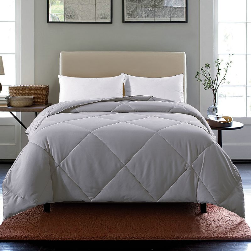 52893588 Dream On Soft Cover Nano Feather Comforter, Grey,  sku 52893588