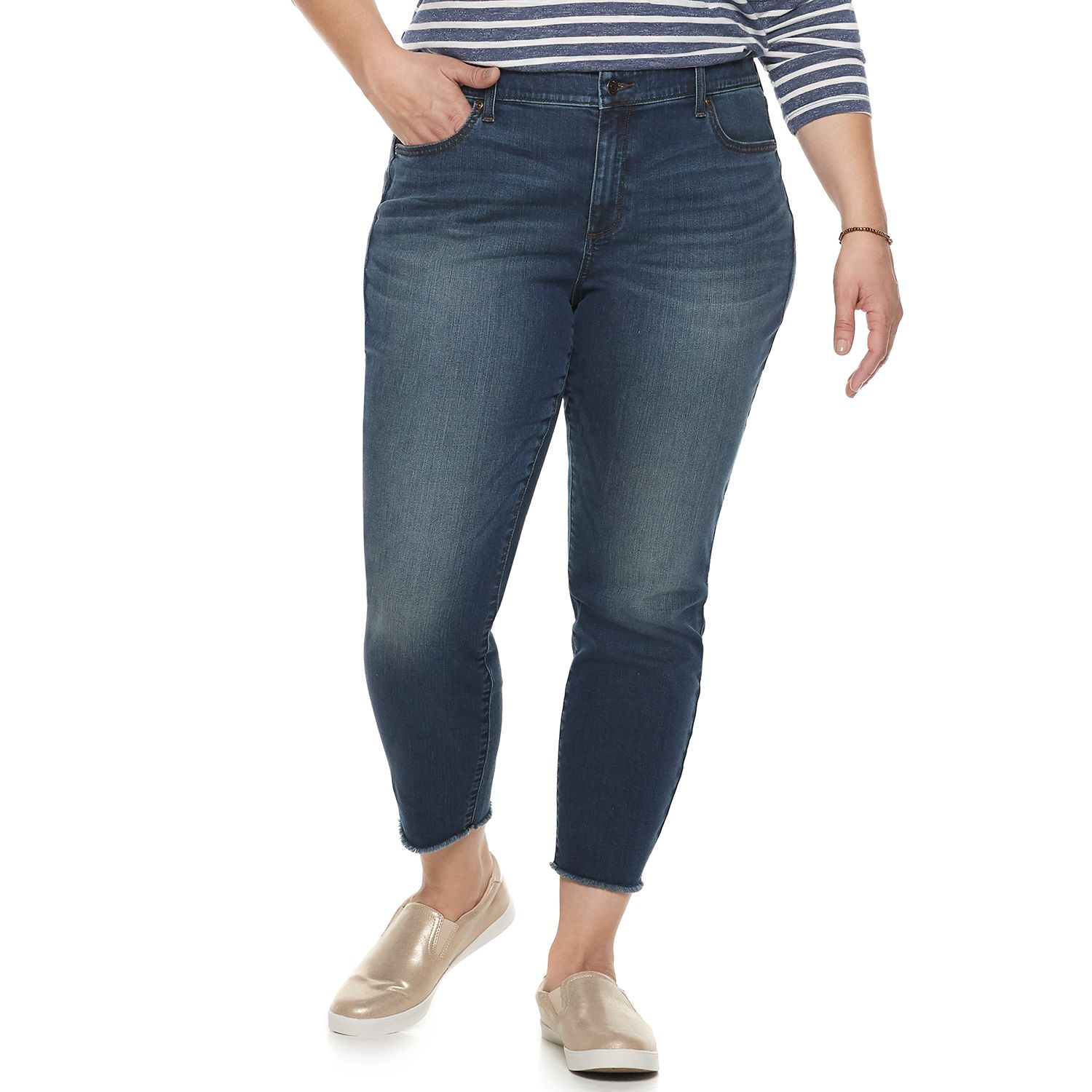 kohls sonoma super soft skinny jeans