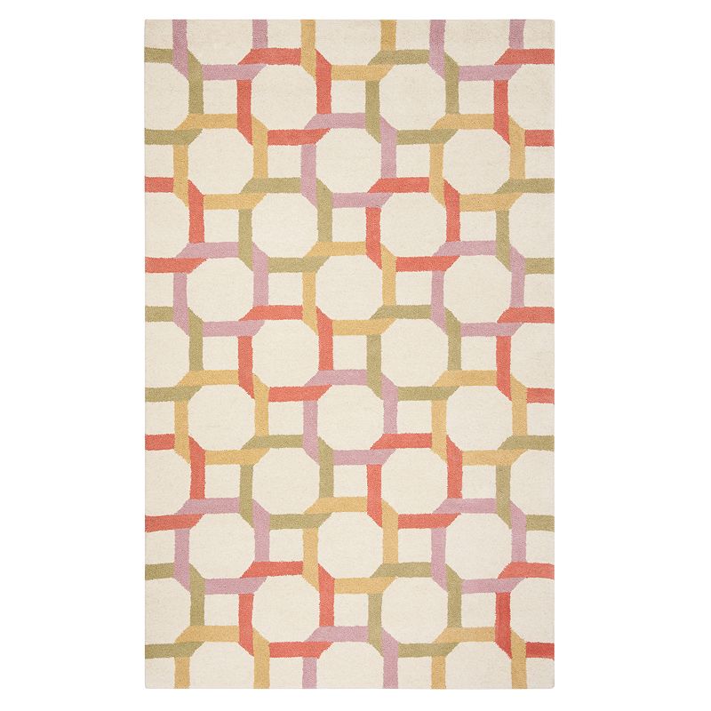 Safavieh Martha Stewart Saffron Peony Rug, Pink, 5X8 Ft