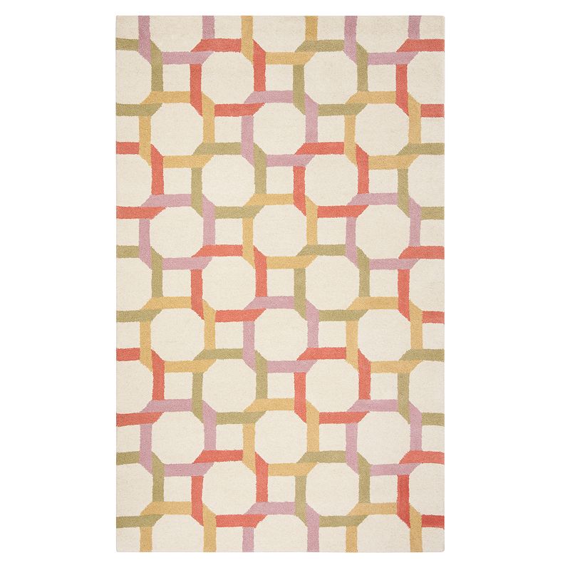 Safavieh Martha Stewart Saffron Peony Rug, Pink, 5X8 Ft