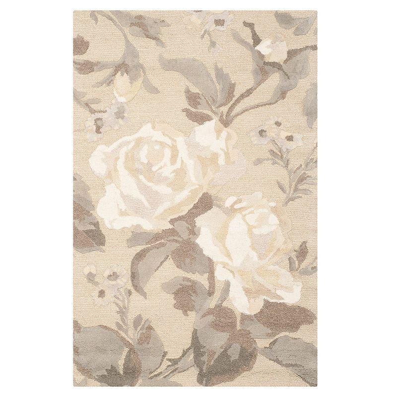 Safavieh Martha Stewart Adeline Rug, Grey, 4Ft Rnd