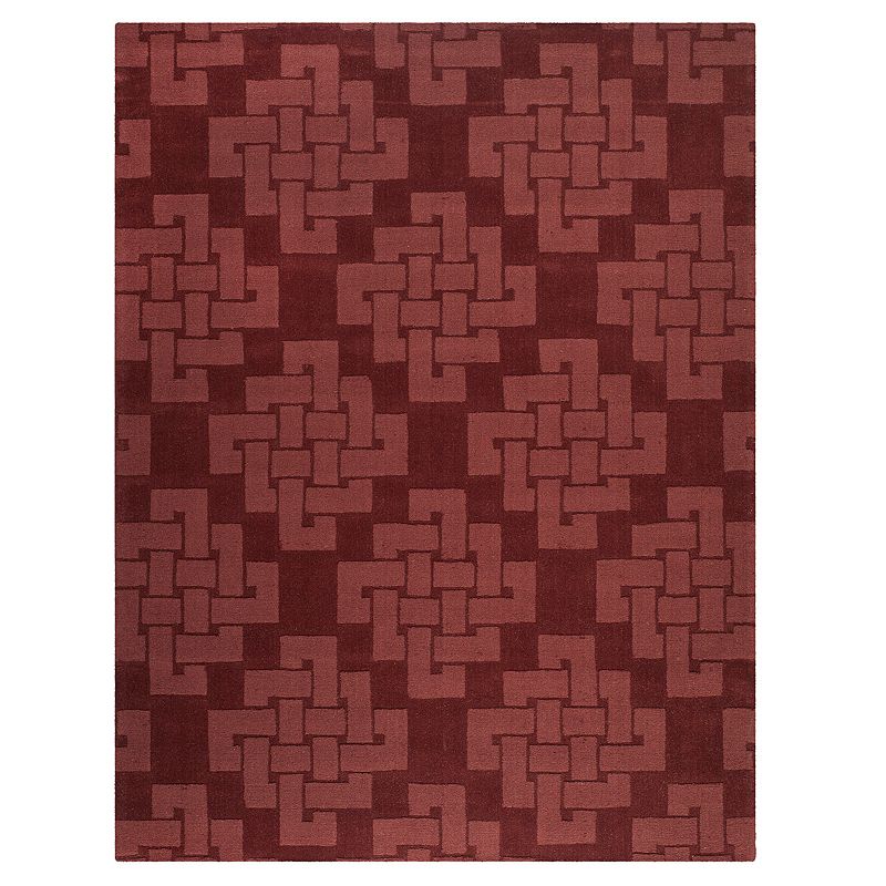 Safavieh Martha Stewart Aya Rug, Red, 4X6 Ft