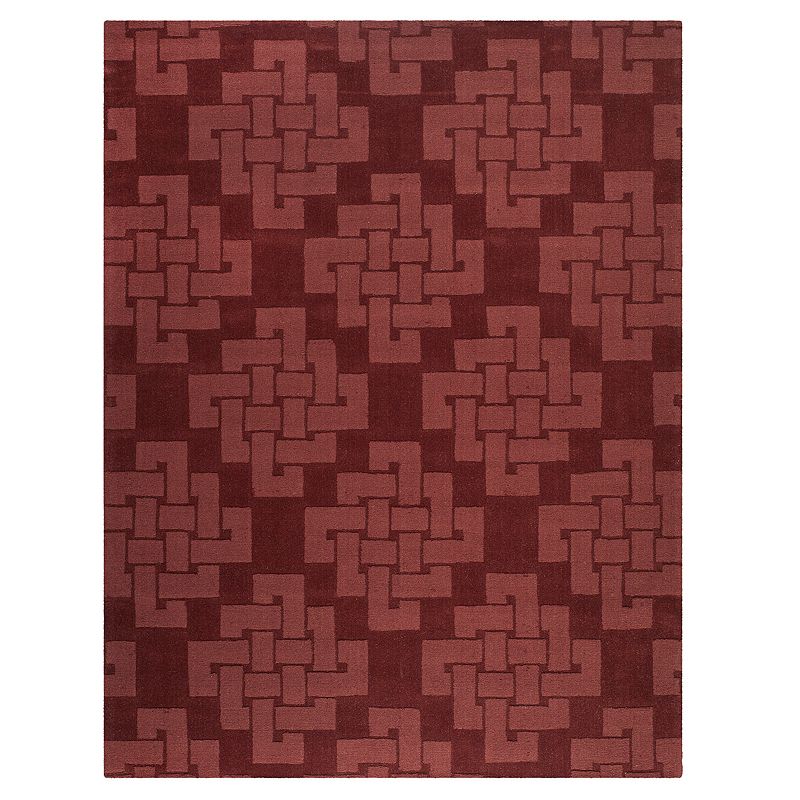 Safavieh Martha Stewart Aya Rug, Red, 4X6 Ft