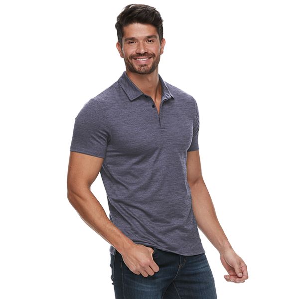 Men's Slim-Fit Jacquard Polo