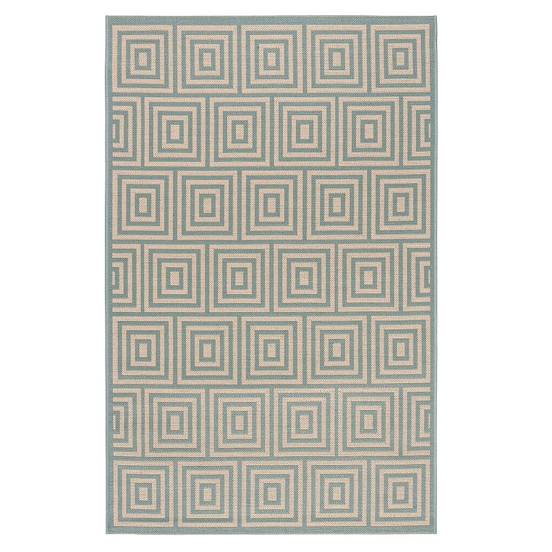 Safavieh Linden Kent Rug, Turquoise/Blue, 8X10 Ft