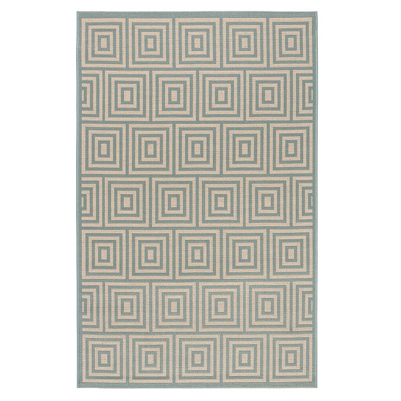 Safavieh Linden Kent Rug, Turquoise/Blue, 8X10 Ft