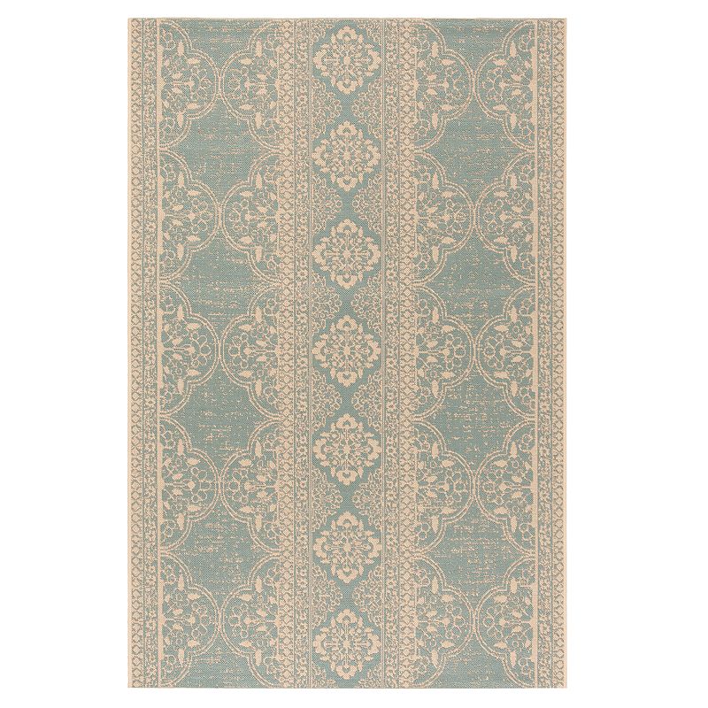 Safavieh Linden Clemons Rug, Turquoise/Blue, 8X10 Ft