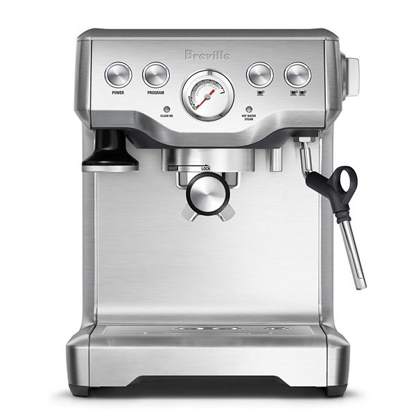 Breville Stainless Steel Barista Express Espresso Machine Light