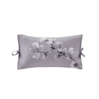 N Natori Sakura Blossom Oblong Throw Pillow