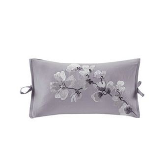 N Natori Sakura Blossom Oblong Throw Pillow