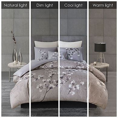 N Natori Sakura Blossom 3-piece Comforter Set