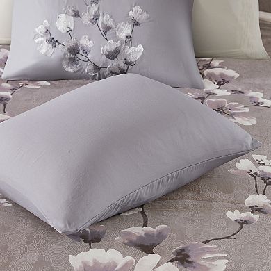 N Natori N Natori Sakura Blossom 3 Piece Duvet Cover Set