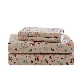 Intelligent Design Cozy Soft Cotton Flannel Sheet Set