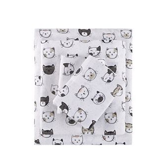 Intelligent Design Cozy Soft Cotton Flannel Sheet Set