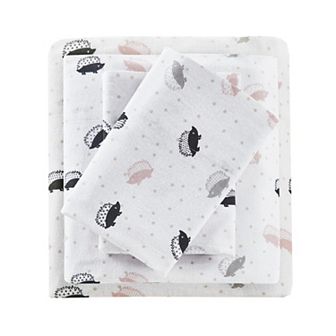 Intelligent Design Cozy Soft Cotton Flannel Sheet Set