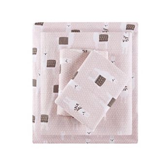 Intelligent Design Cozy Soft Cotton Flannel Sheet Set