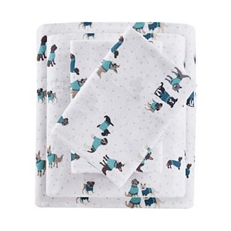 Intelligent Design Cozy Soft Cotton Flannel Sheet Set