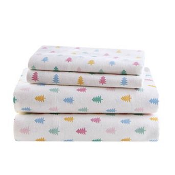 Intelligent Design Cozy Soft Cotton Flannel Sheet Set