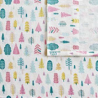 Intelligent Design Cozy Soft Cotton Flannel Sheet Set