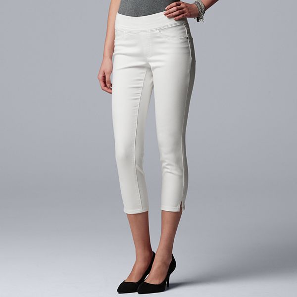 Women's Simply Vera Vera Wang Capri Jeggings