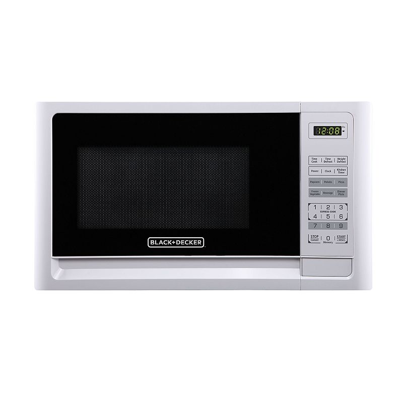 Black & Decker EM925AFO-P1 0.9 Cu. Ft. Microwave, White