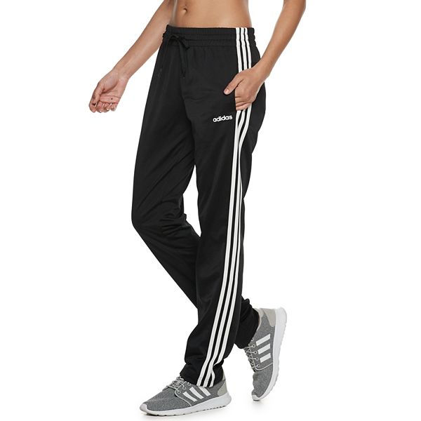 Mens Black Adidas Track Pants